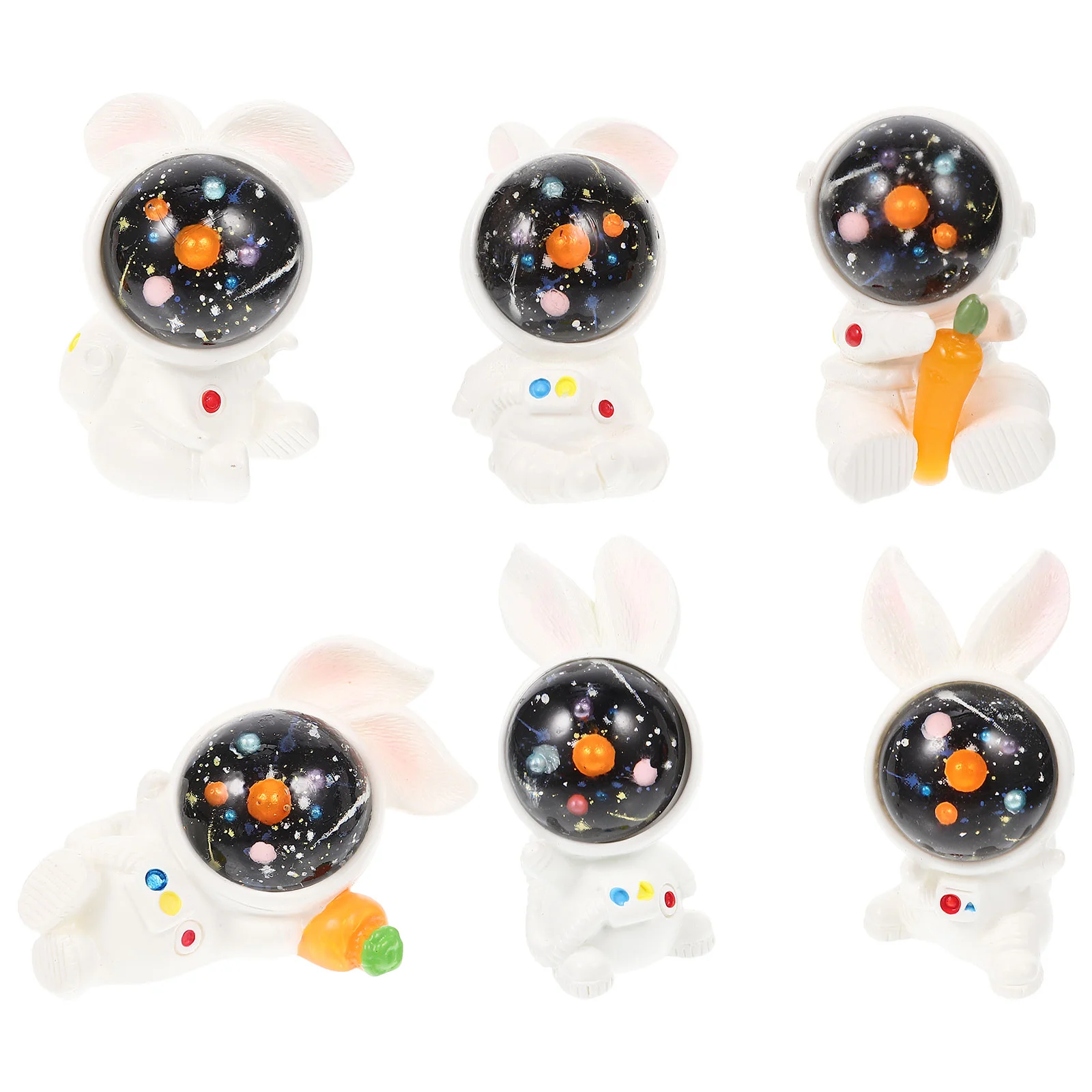 

Bunny Easter Home Statue Decorations Decor Garden Desktop Table Rabbit Cute Figurinefigurinesthe