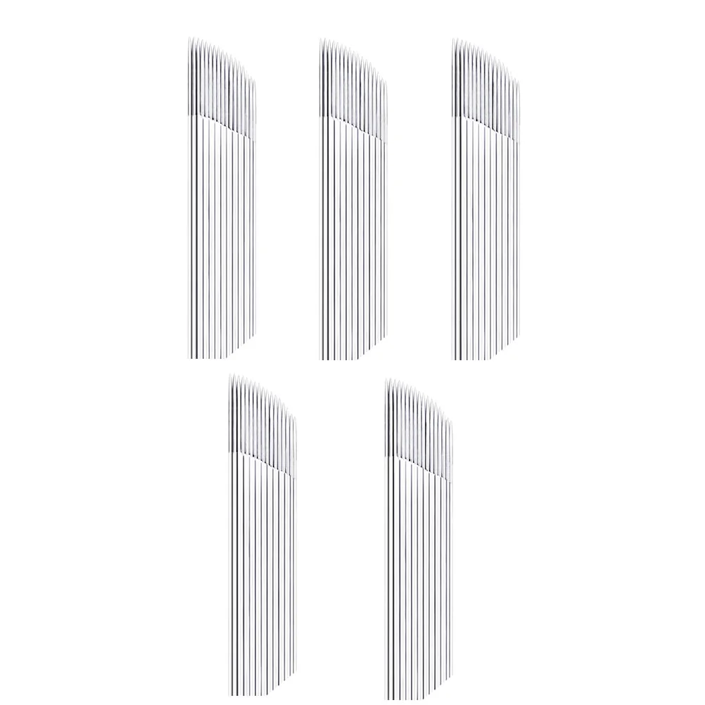 

5Pcs Semi-permanent Lip Needle Steel Needle Beauty Needle Accessory Safe Needle for Home