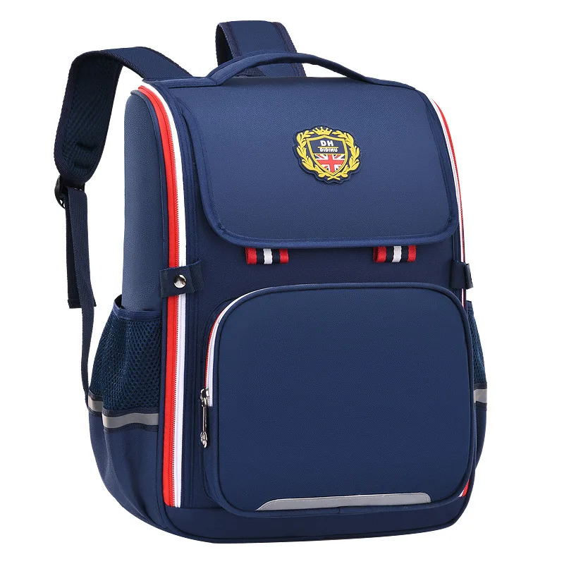 New Children Schoolbags Grade 1-6 Girls Boys Backpacks Primary School Students Large Capacity British Style Backpack Mochila Hot