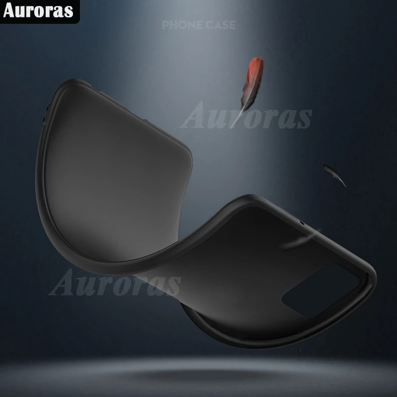 Auroras для телефона задняя крышка 2А Ультратонкий силиконовый матовый ударопрочный