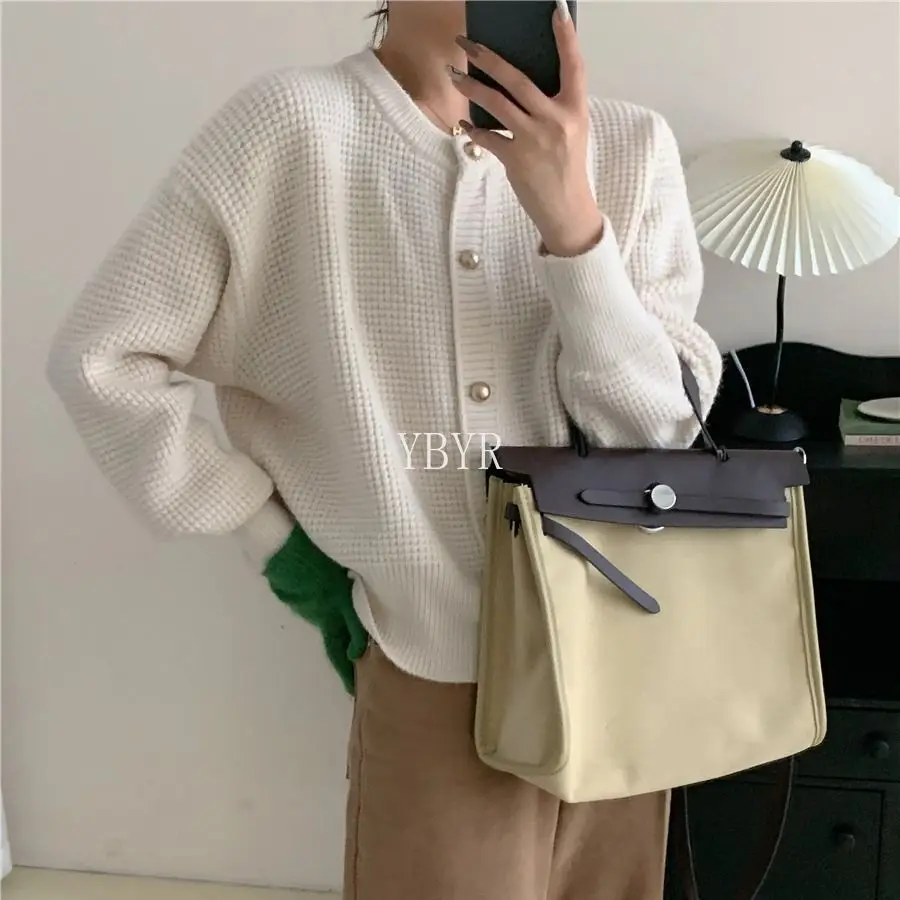 Женский Зимний вязаный кардиган мягкий свитер однотонные топы повседневная