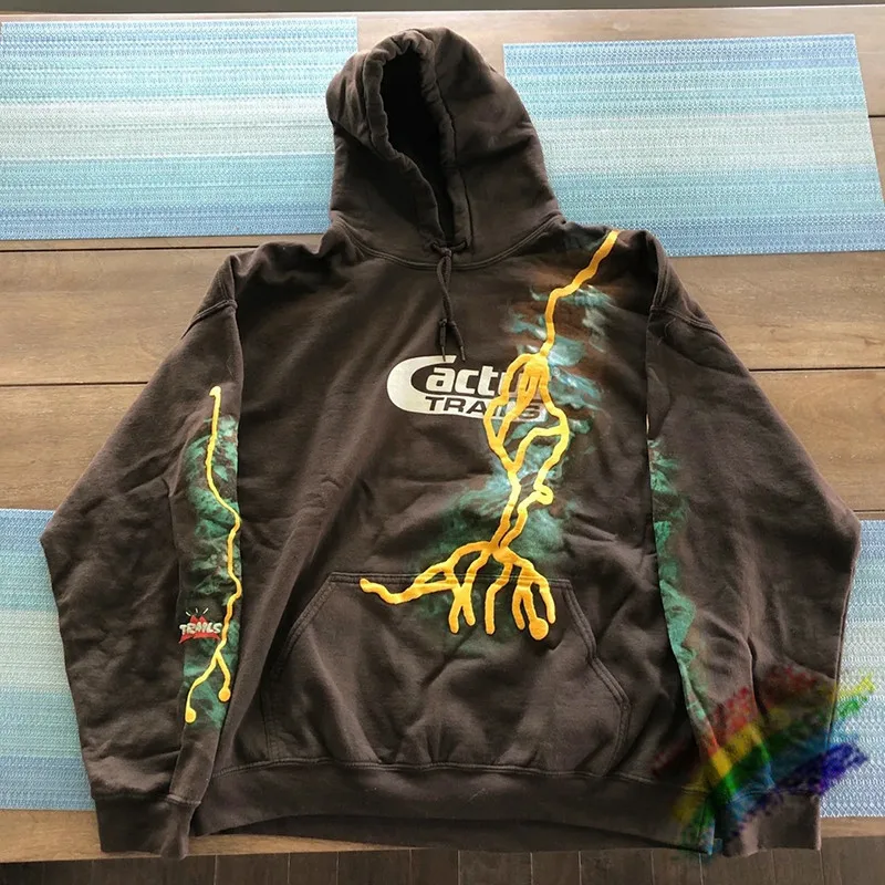 

Толстовка с принтом пены Трэвис Скотт Кактус тропы Толстовка для мужчин женщин 1:1 высокое качество тяжелая ткань кактус Джек свитшоты пулов...