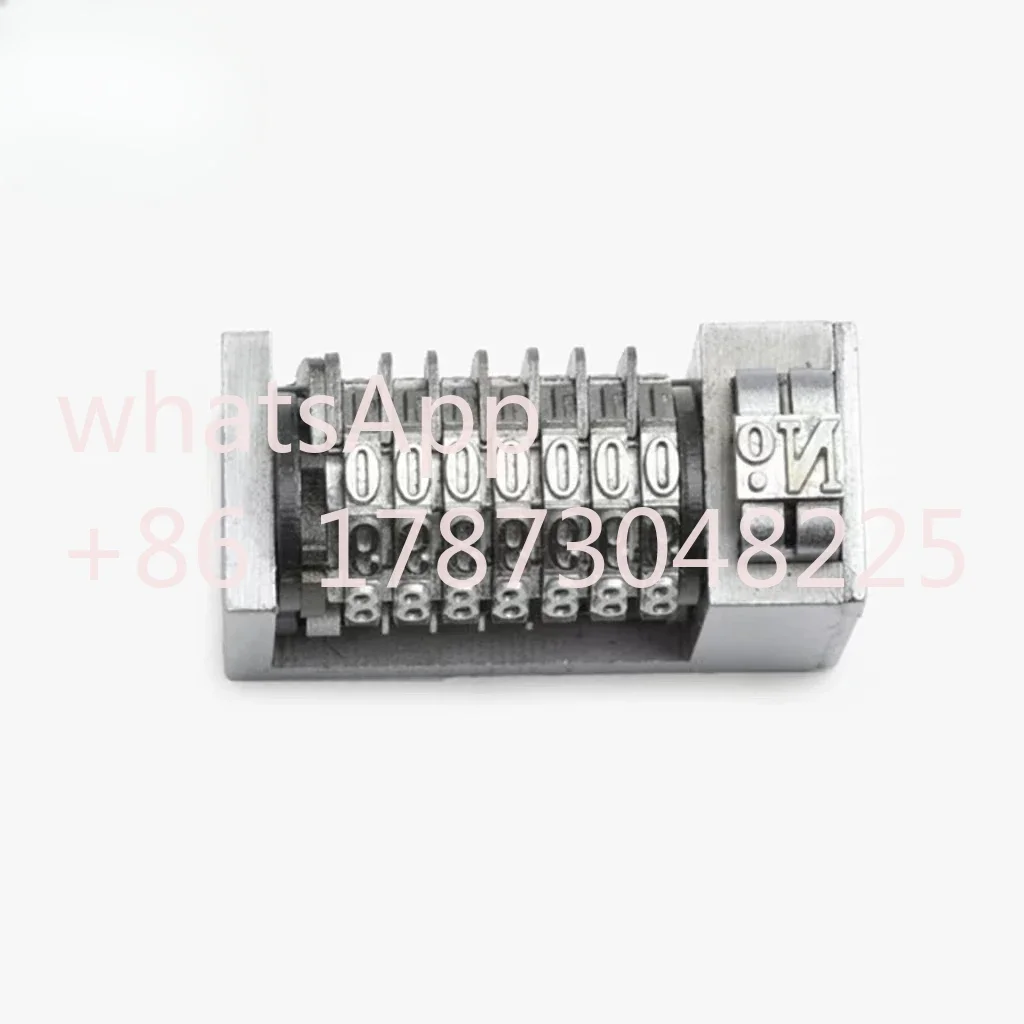 2 шт. новый римский тип 4x8 Cicero 6-значная нумерационная машина вперед или назад для