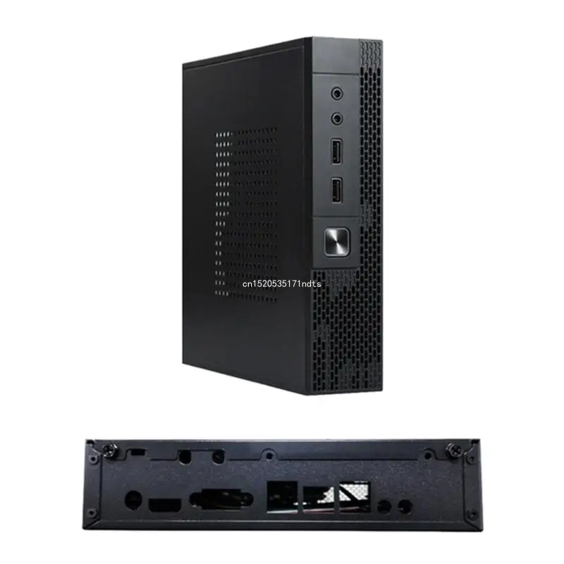 Мини-настольный HTPC QX02 для корпуса аудиоинтерфейс игровой корпус ITX домашнего