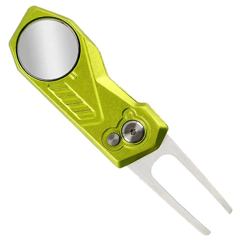 

Divot Repair Tool Pop-up Sturdy Green Golf Divot Repair Fork Women Golf Play Equipment For Golf Club Golf Training Range Golf