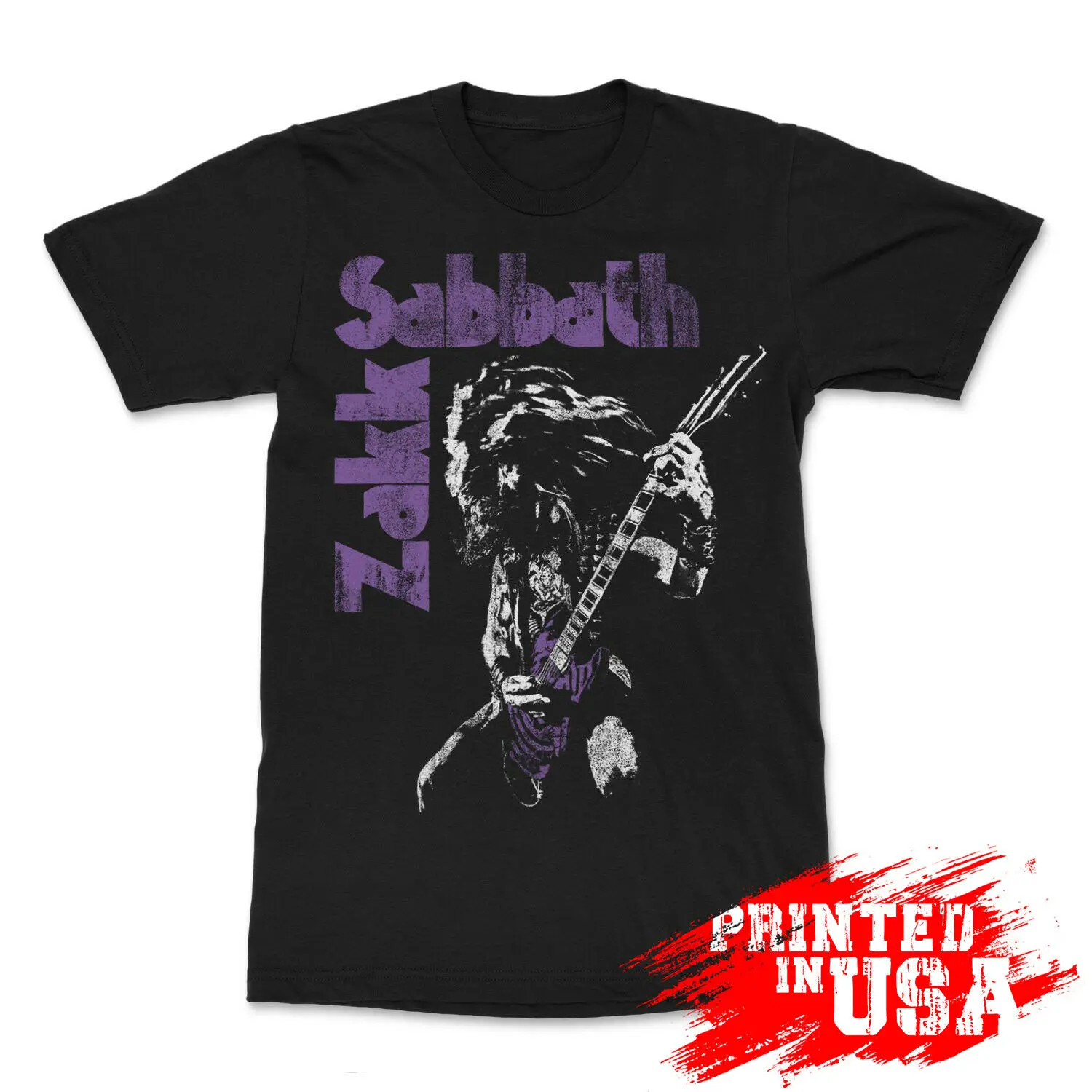 Zakk-Wylde футболка Zakk-Sabbath концерт певица Тур веер подарок