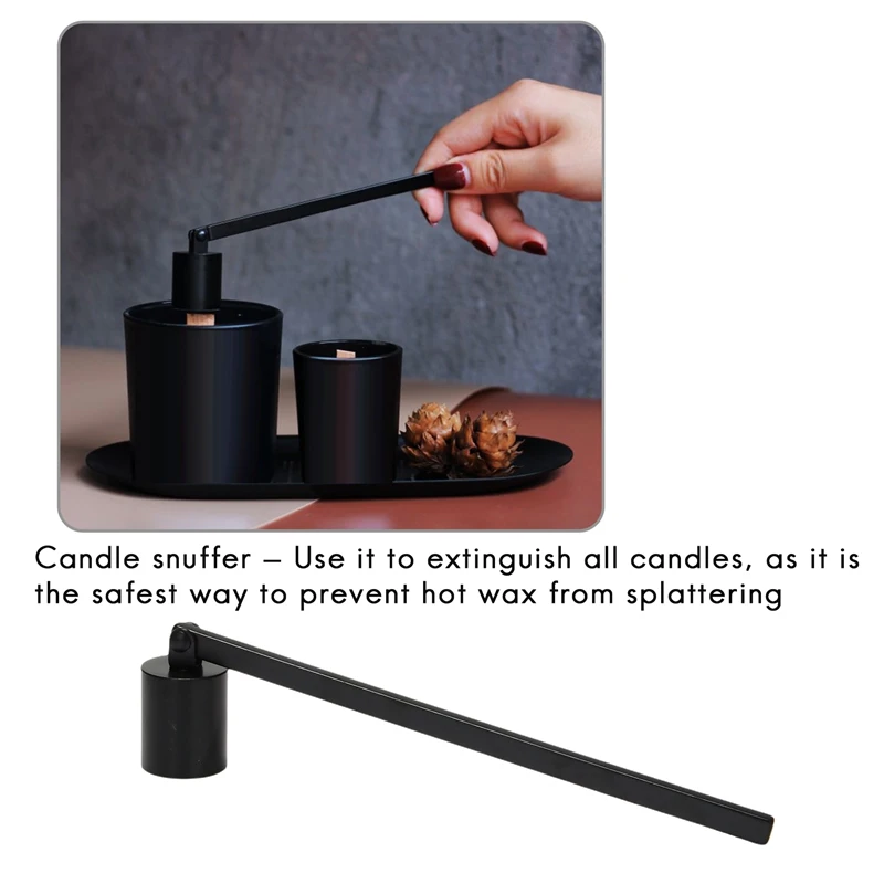 Набор аксессуаров для свечей триммер фитиля свечи ковш лоток хранения 4 упаковки