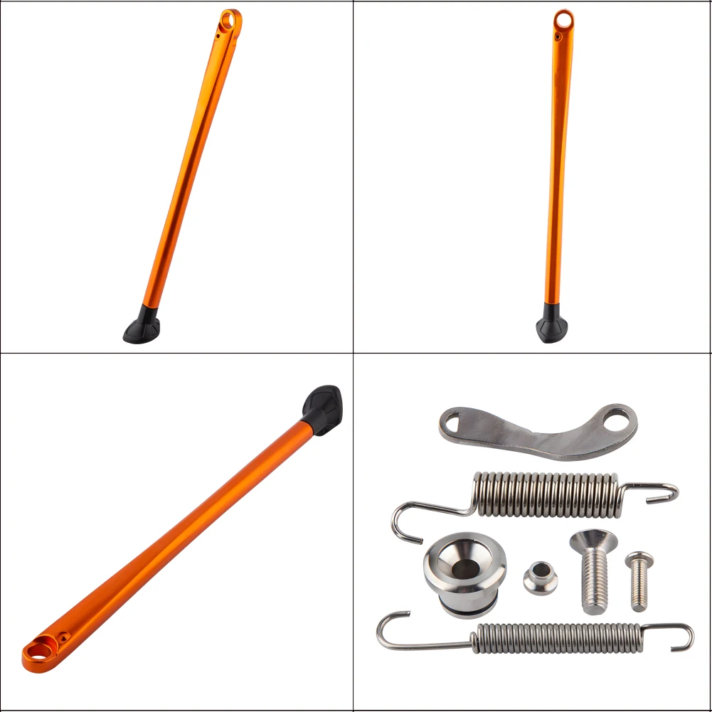 Мотоциклетная кованая боковая подставка из алюминиевого сплава пружинный