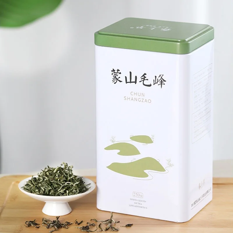 

Новинка 2022, чай Mingqian Maofeng, зеленый чай с сильным вкусом, китайский чай 250 г/без чайника
