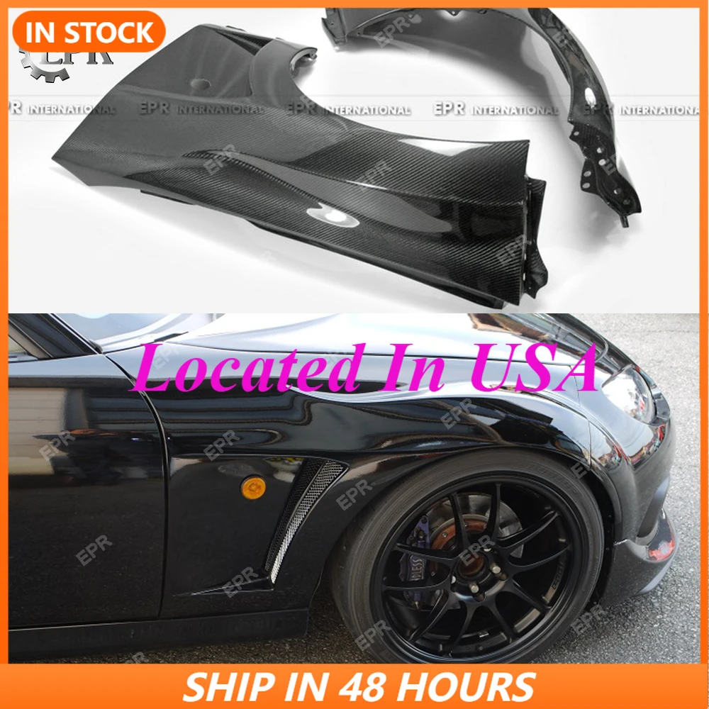 Углеродное волокно Fender Racing для Mazda MX5 Roaster Miata NC1/NC2/NC3 стиль IKO стекловолокно/FRP переднее Вентиляционное крыло комплект кузова тюнинг