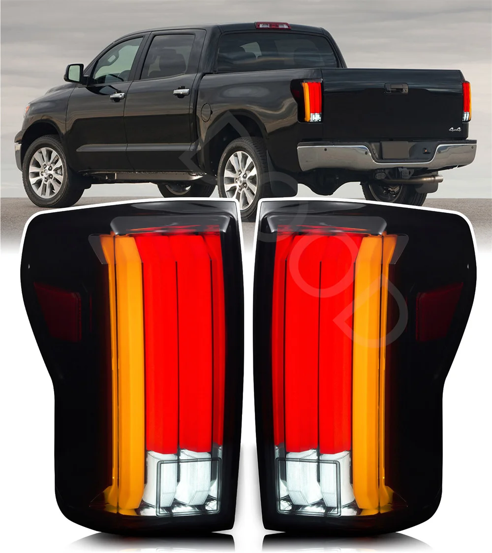 

Задние фонари Tundra 2007, подходящие для задних фонарей Tundra 2008-2014, с указателями поворота, стоп-сигналы, автоматические внешние фонари