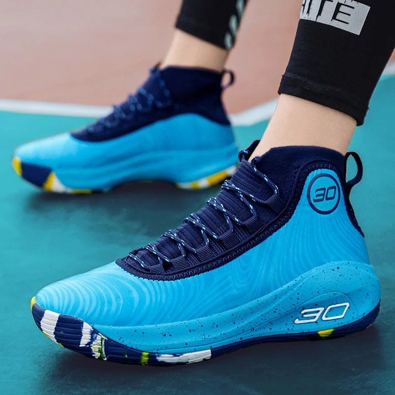 Basketball Sneakers Anti-skid High-top Couple Breathable Man Basketball Boots