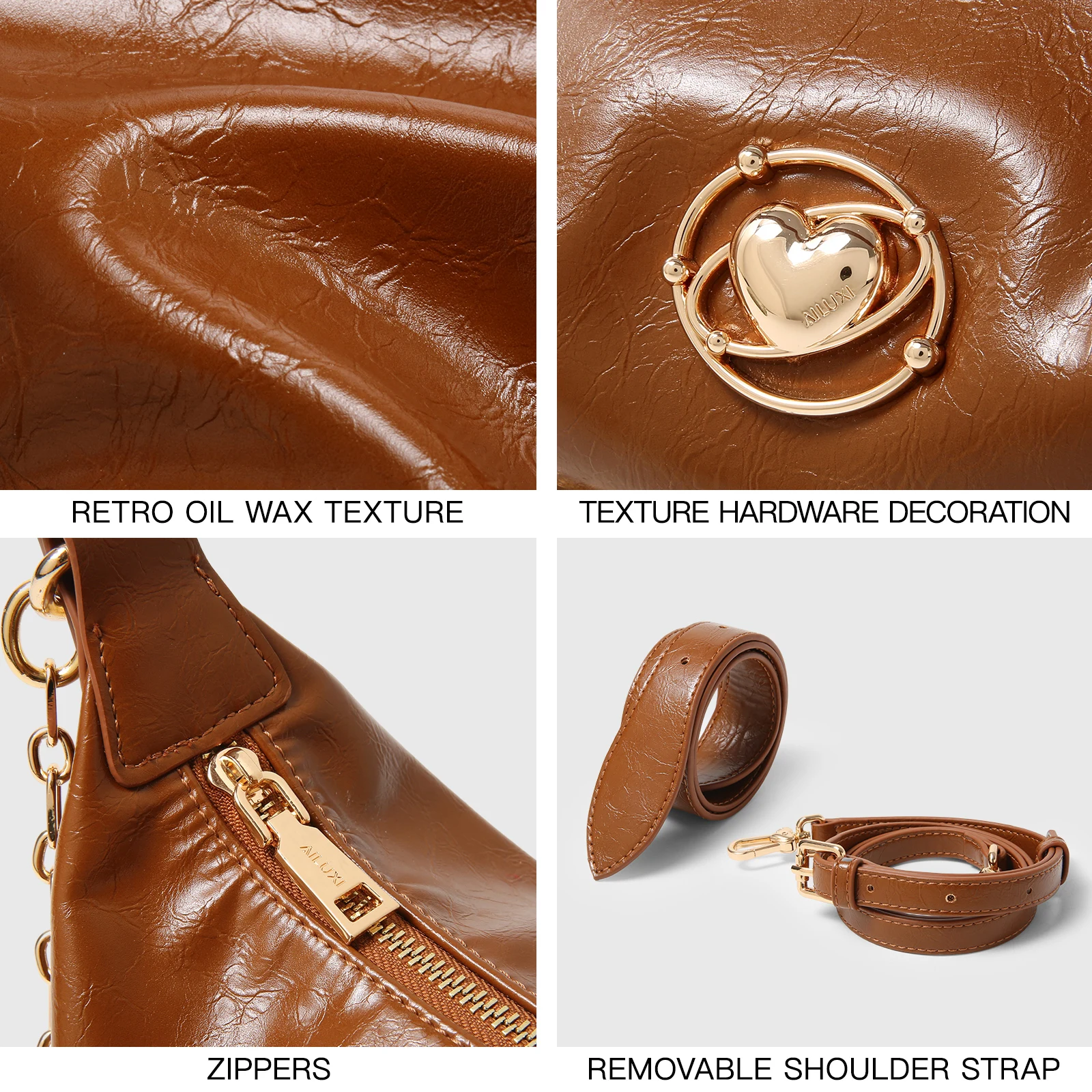 elska torba na ramię dla kobiet damska niszowa oryginalna konstrukcja srebrna kula w kształcie serca pod pachami poduszkę pojedyncza typu