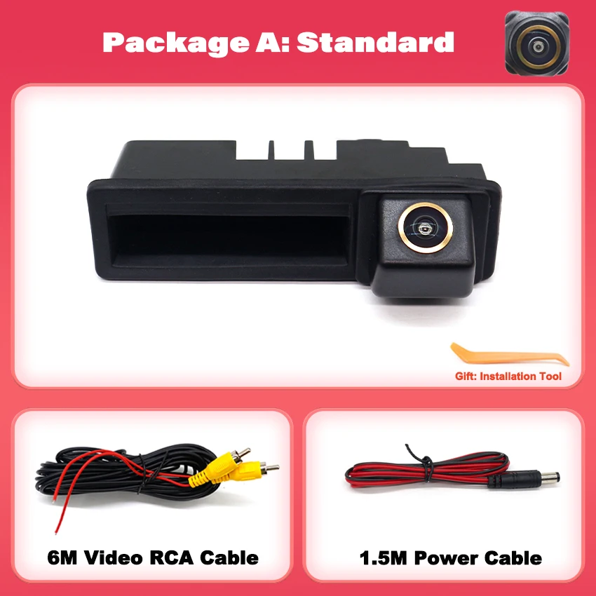 

Парковочная ручка багажника, камера заднего вида для Audi A3 S3 RS3 8P 2003-2013 A4 S4 RS4 B6 B7 2003-2008