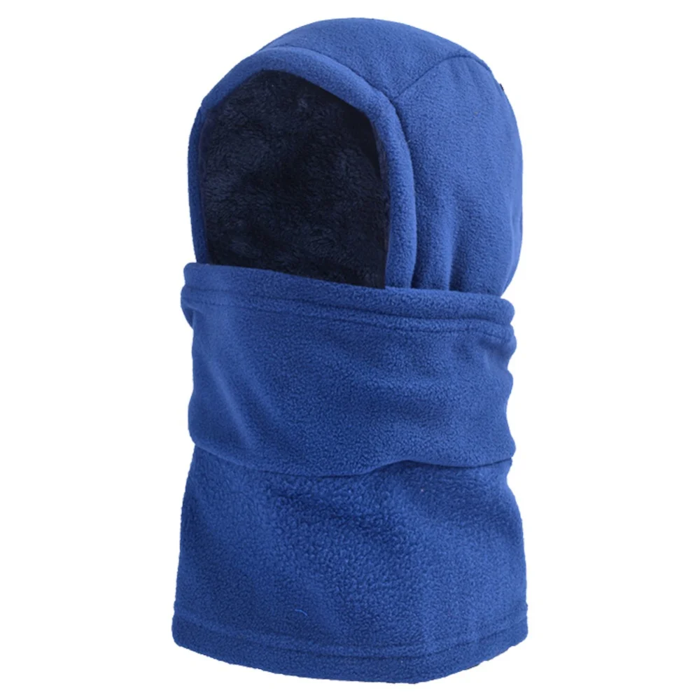 

Outdoor Winter Face Hat Thickness Warm Helmet Hat Cycling Ski Camping Hiking Mask Fleece Hood Ski Scarf
