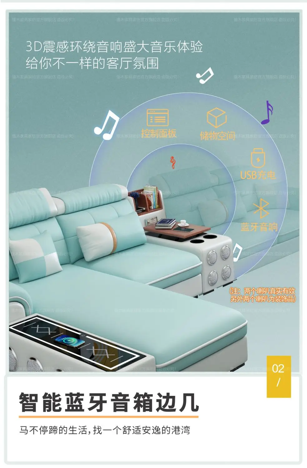 Диван Тканевый современный простой большой средний и маленький для дома мебель