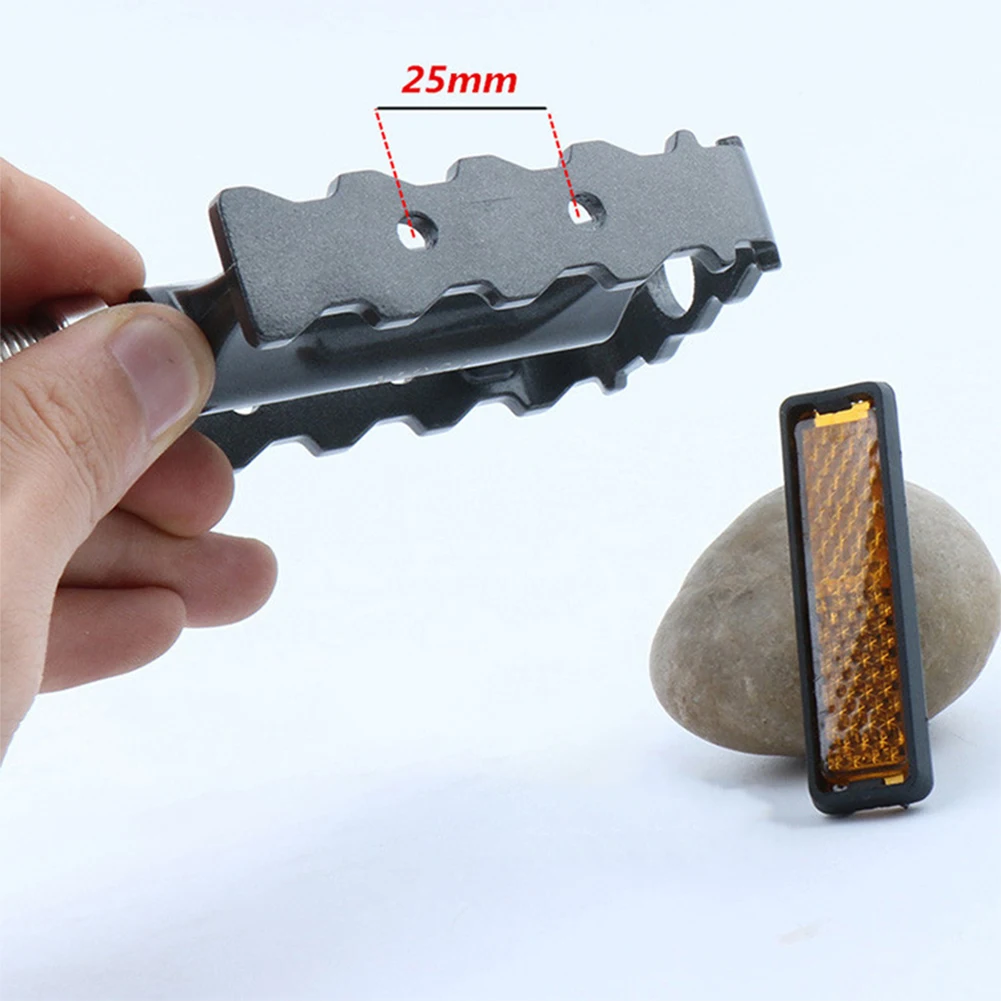 

Sporting Goods Pedal Reflectors Foot Bike Plastic Material Reflective Block