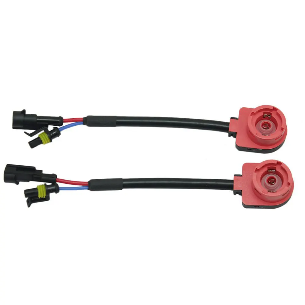 1 пара D2S D2R D2C HID ксеноновая лампа адаптеры для ламп жгут проводов разъем кабеля