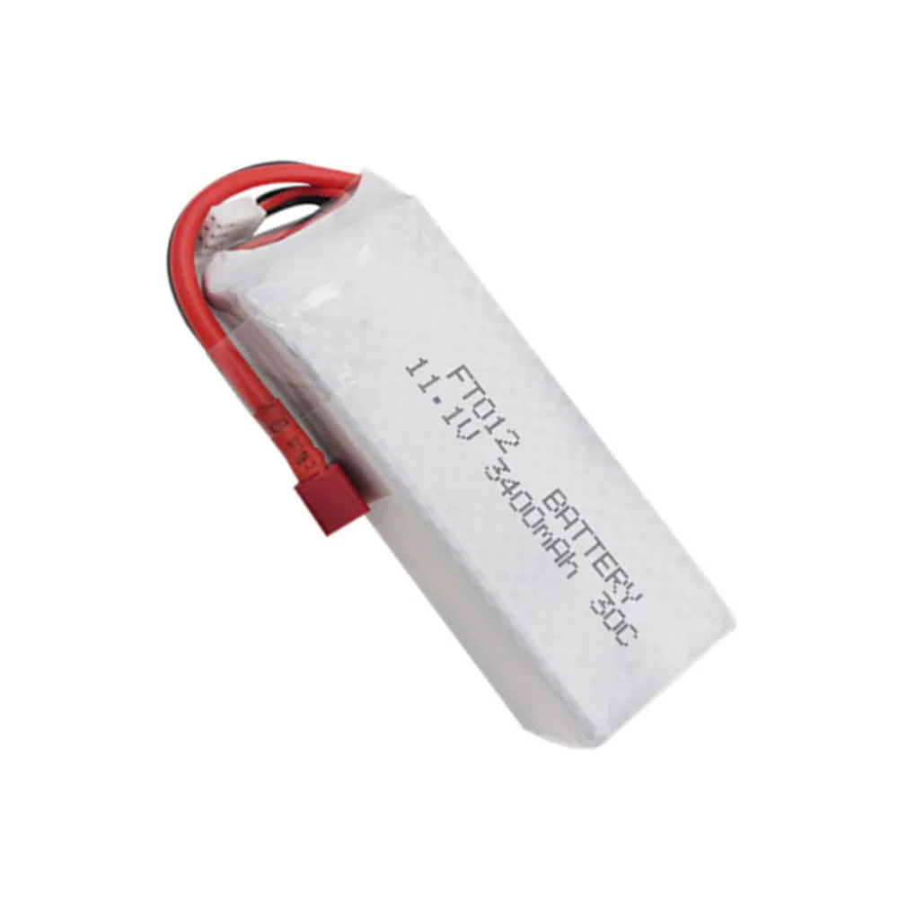 Литий-полимерный аккумулятор 11 1 В 3400 мАч 30C для Feilun FT012 Huanqi 734 RC игрушки лодка