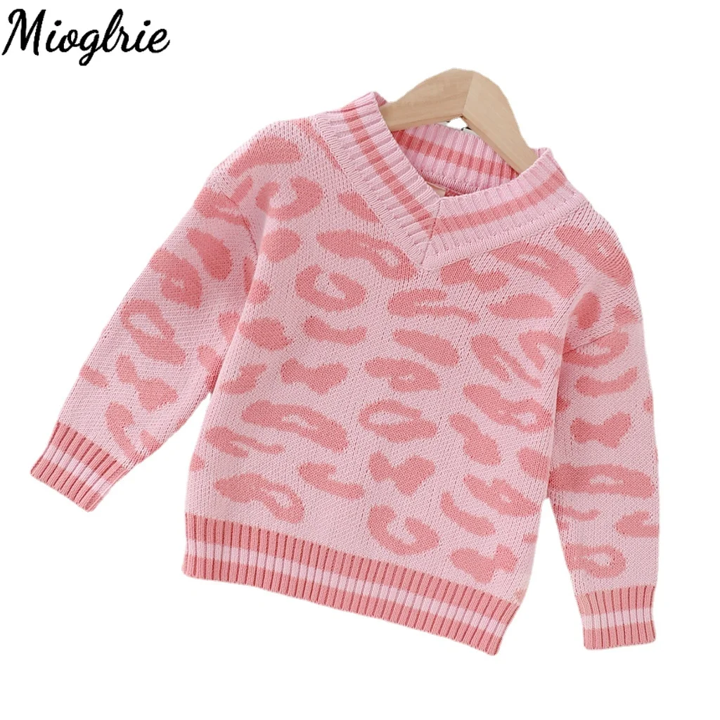 

Детский свитер с V-образным вырезом, на возраст 1-6 лет