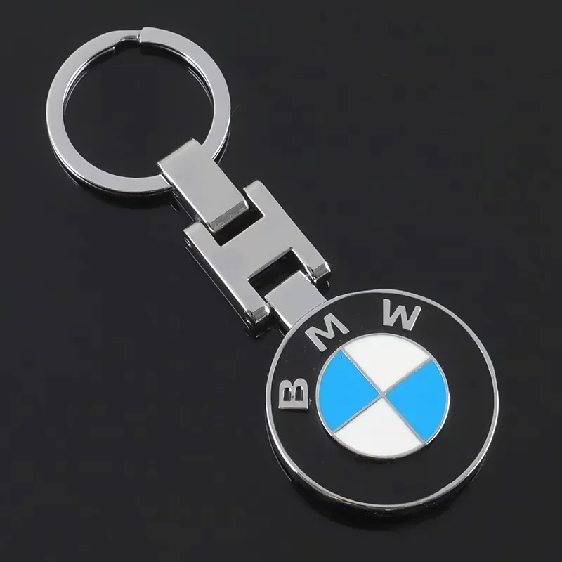 Фото Декоративные элементы интерьера для BMW 2024, новый логотип к 50-летию BMW, эмблема BMW, роскошный брелок для ключей для BMW X1, X2, X3, X4, X5, X6, 3, 5 серии, M2 №3