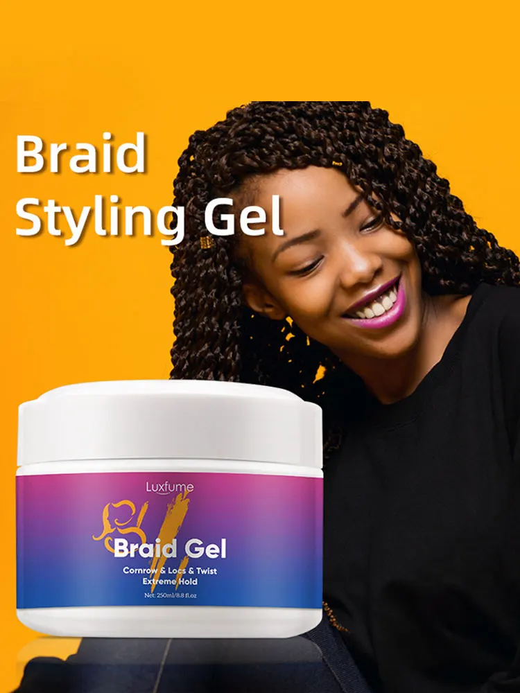 

Натуральный не раздражающий гель для укладки волос, плетеные бакенбарды для волос, воск для укладки волос, горячая Распродажа, сильная Настройка, мягкий Сияющий воск для волос