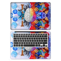diy colorful marble dell 15 6 inch sticker 2 pcs mackbook cover decal picture logo notebook decal hplenovoasus