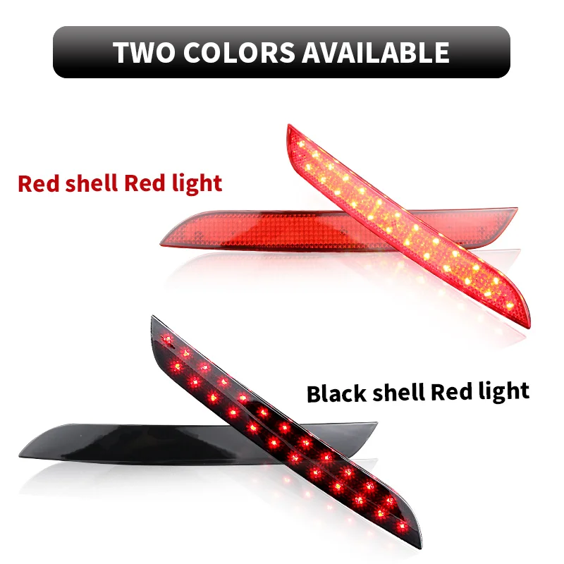 2X для BMW F10 F11 F18 светодиодный отражатель заднего бампера 5 серии 520d 520i 523i 525d 2009-2014