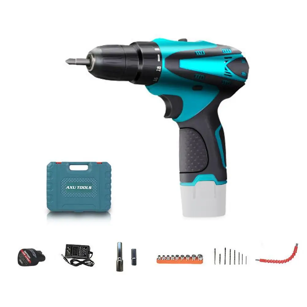 

18V Brushless Electric Drill Screwdriver 21+1Torque Cordless Rechargable Hammer Drill Screwdriver Power Tool For Makita Battery