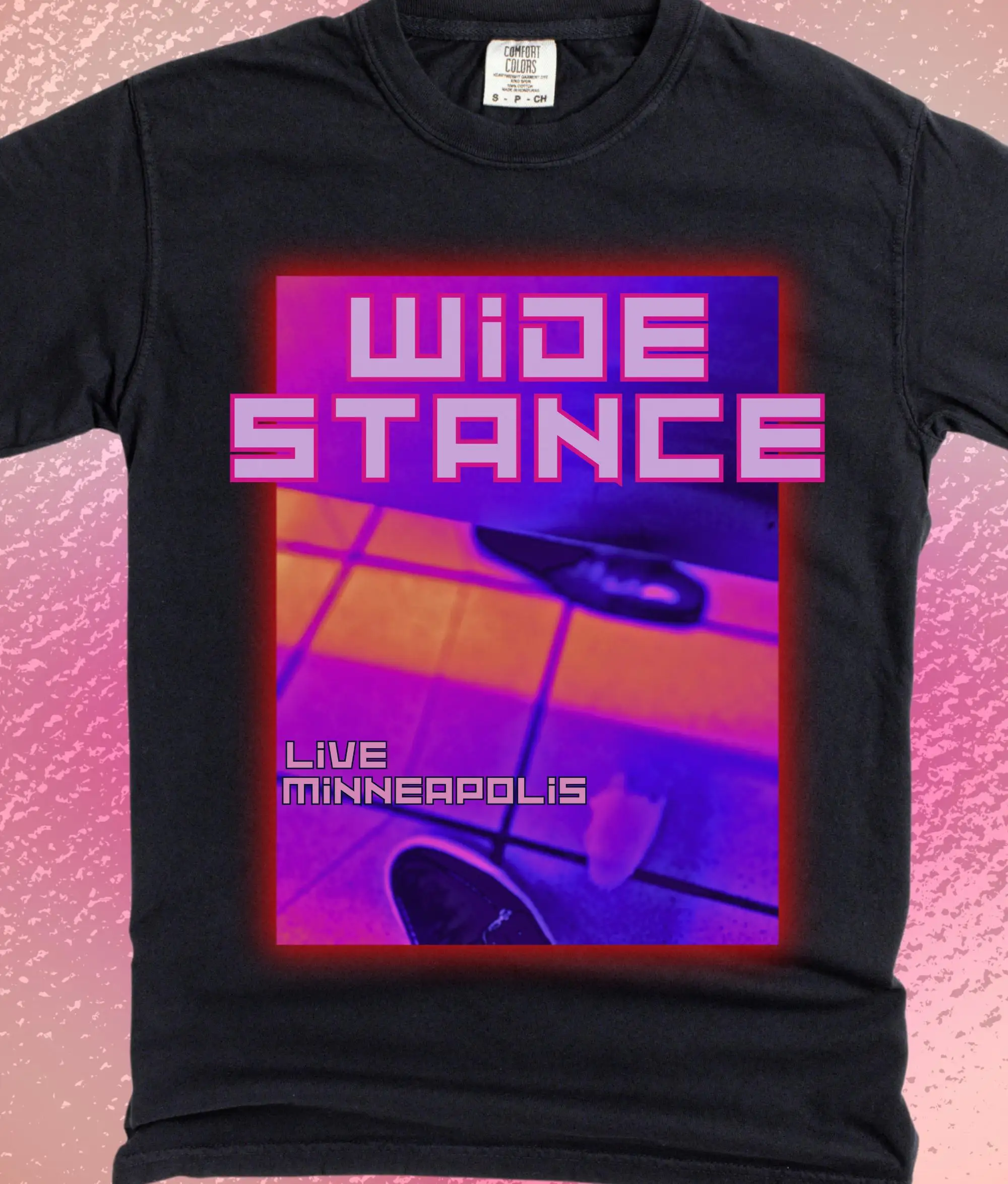 Wide Stance Celebrating Senator Larry Craig с контуром крыльев для мужской комнаты окрашенная