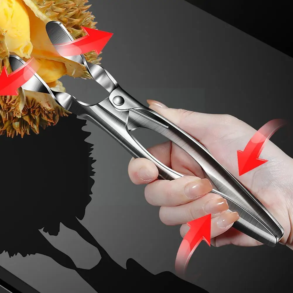 

Durian Opener Tool Comfortable Grip Peeling Smooth Food Grade Manual Durian Shelling Machine for Household Kitchen Gifts Co K3W6