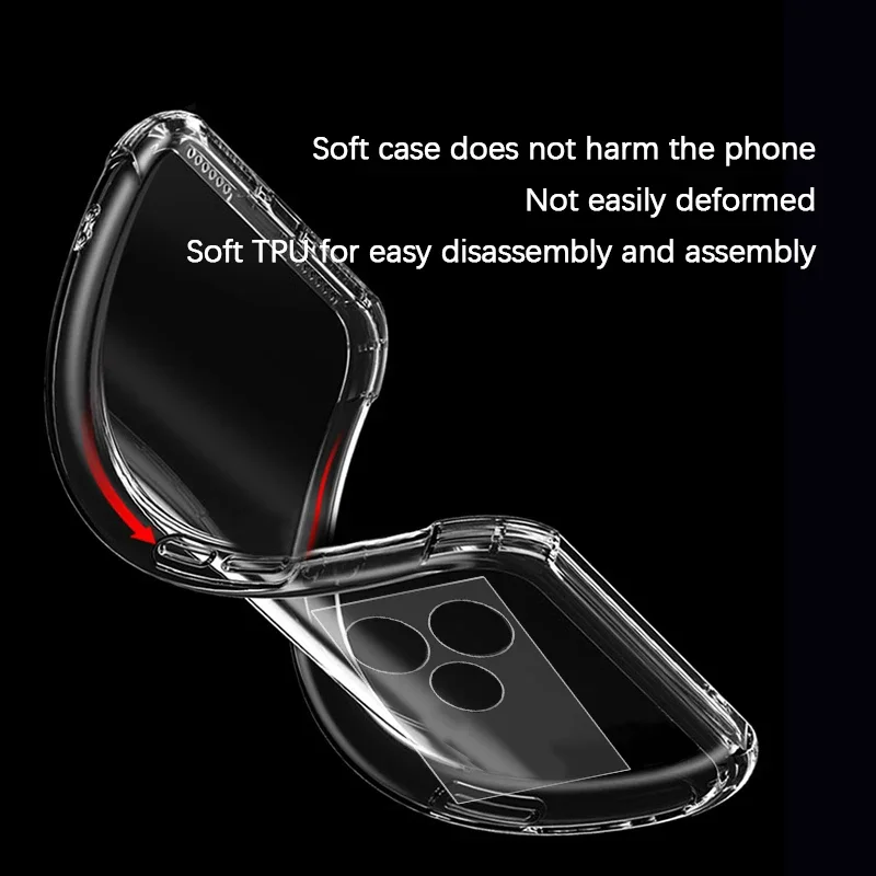 Силиконовый чехол для мобильного телефона с подушкой безопасности OPPO Realme GT Neo6 Neo 6