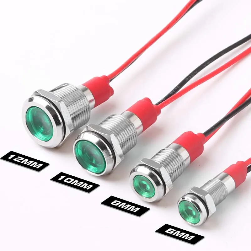 

Водонепроницаемый светодиодный индикатор 6/8/10/12 мм