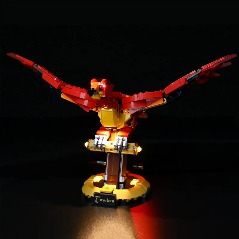 

WOBRICKS Led Light Kit for 76394 Phoenix Building Blocks Set (NOT Include the Model) Bricks Toys for Children Remote Control