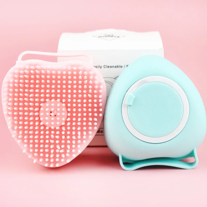 

Portable Dog Cat Grooming Silicone Shower Brush Shampoo Dispenser Massage Silicone Rubber Dog Brush Cleaning Tool Dog Supplies