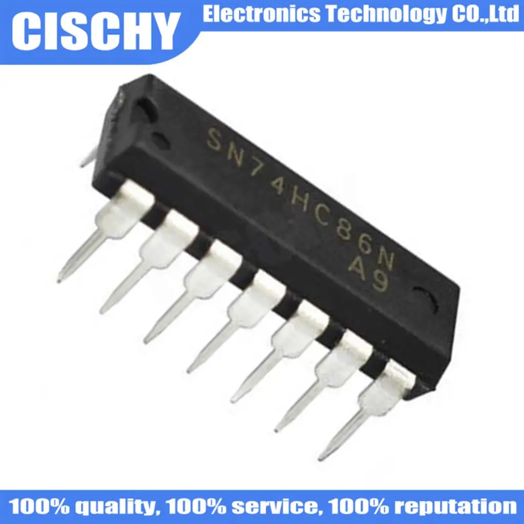 10 шт./партия, SN74HC86N DIP14 SN74HC86 74HC86N DIP-14 74HC86