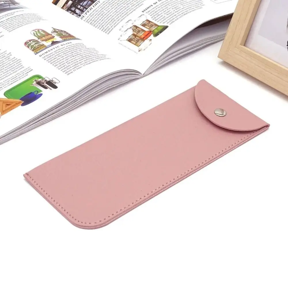 Сплошной цвет сумка для очков из искусственной кожи мелочи ювелирных изделий