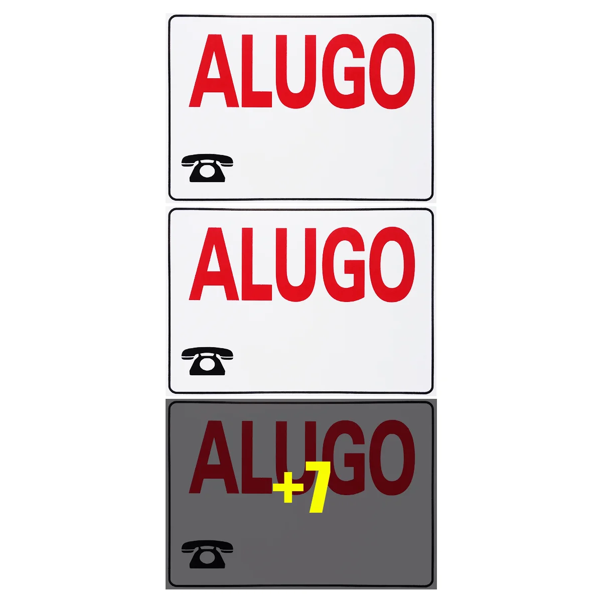 

Combo 10 Signal Boards Rent 30x20 Access-P-14 F9e
