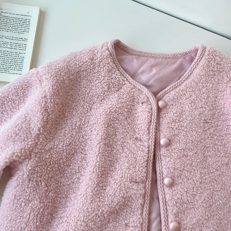 LUZHEN 2024 зимнее однотонное повседневное флисовое пальто женская модная элегантная