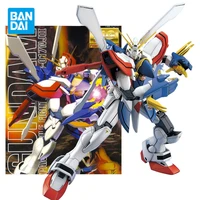 bandai original mg 1100 mobile fighter g gundam god gundam anime action figure assembly model toys collectible gifts for kids