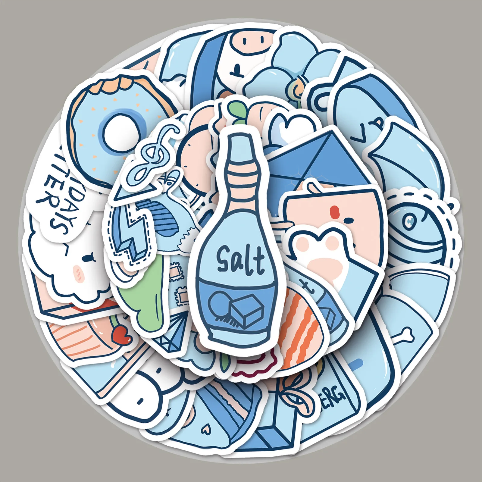 

50 милых и освежающих чашек для чая с молоком, Мультяшные наклейки, милые водонепроницаемые детские игрушки, канцелярские принадлежности, декоративные мобильные наклейки для творчества