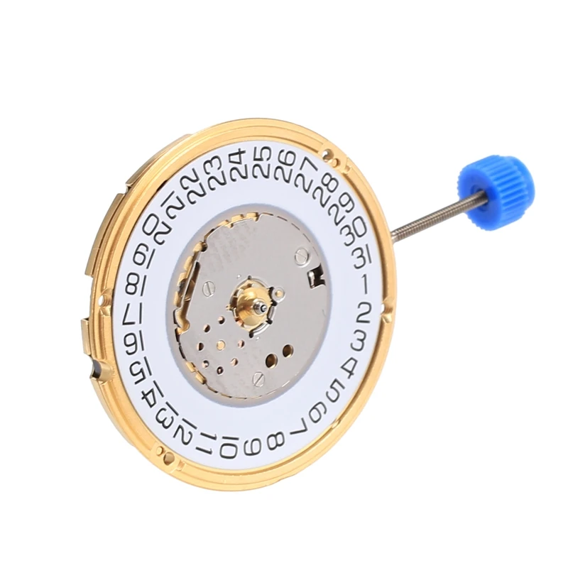 For ETA F05.115 Date At 3' Quartz Movement 3 Pin Watch Movement With Adjusting Stem & No Battery Repair Parts