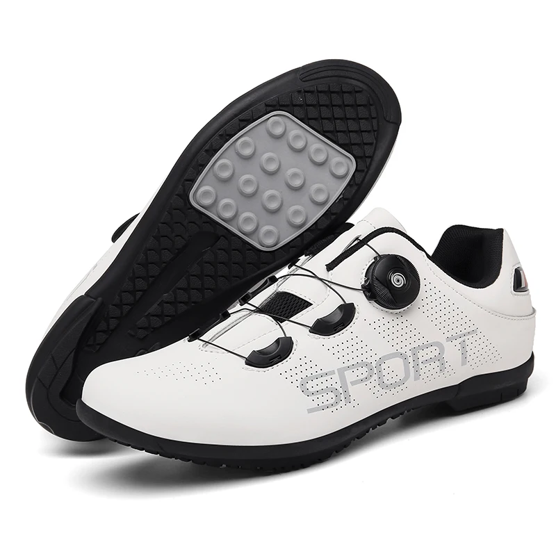 

2022New Professional Bicycle Shoes Man MTB Cycling Shoes Women Road Self-Locking Bike Shoes Rubber antiskid Bottom Ride Sneaker