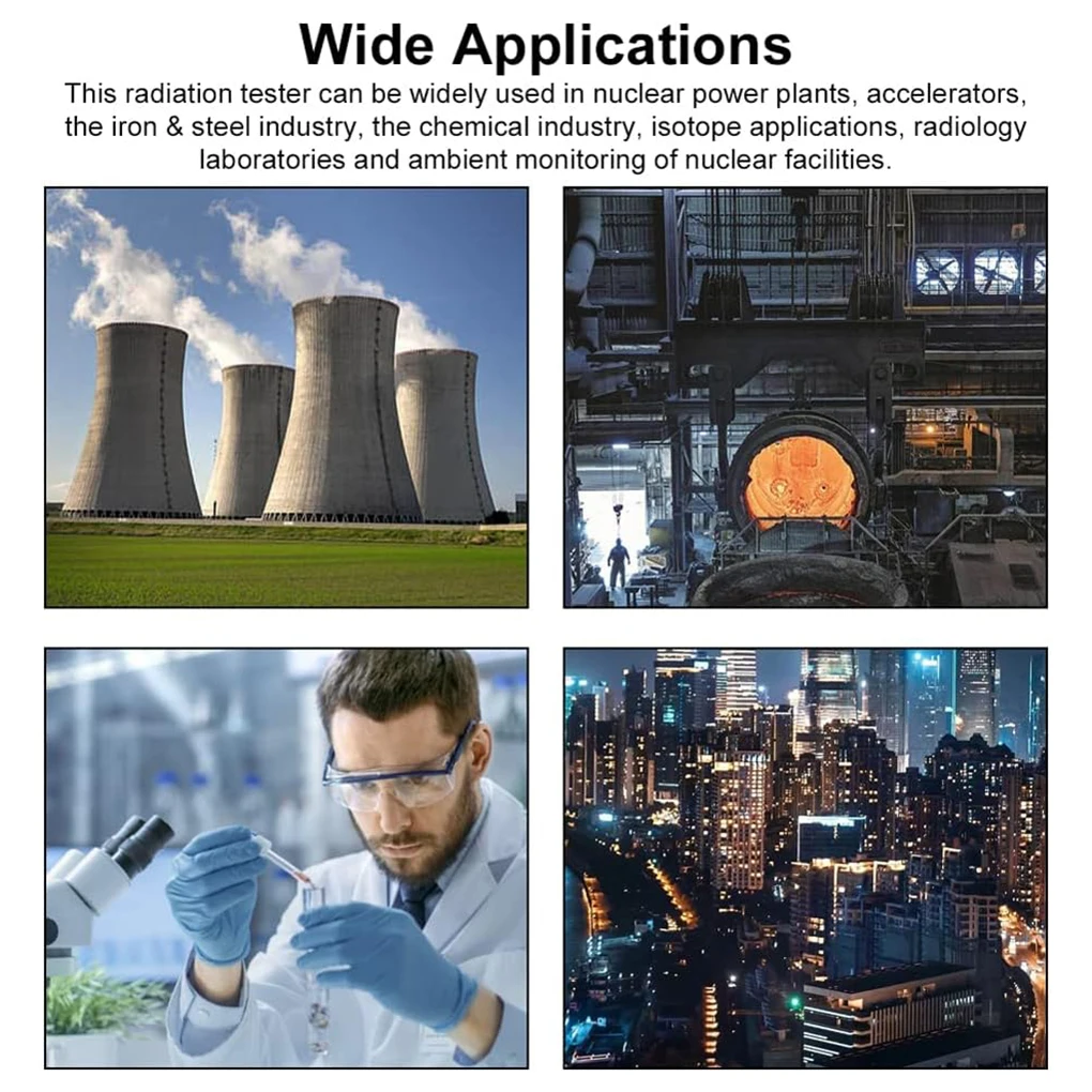 

Ручной детектор ядерного излучения в реальном времени, измерение дозировки