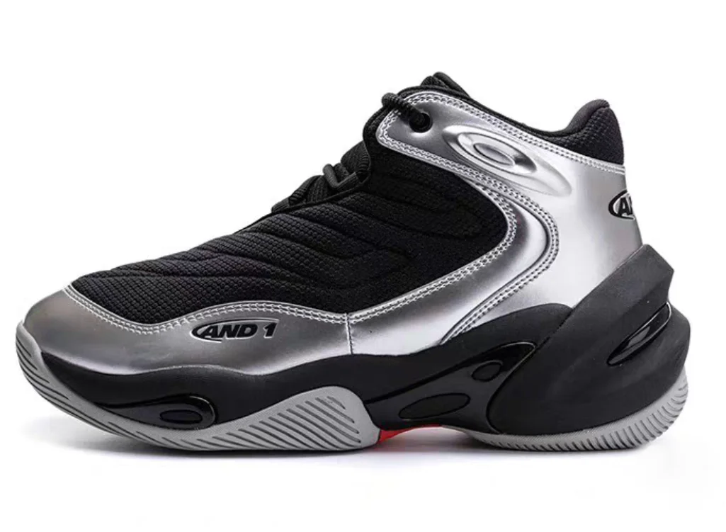 Mens Genuine Leather Waterproof Anti-slip Shockproof Basketball Combat Sneakers