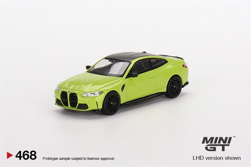

MINI GT 1:64 M4 Competition (G82) San Paulo Yellow LHD Diecast Model Car