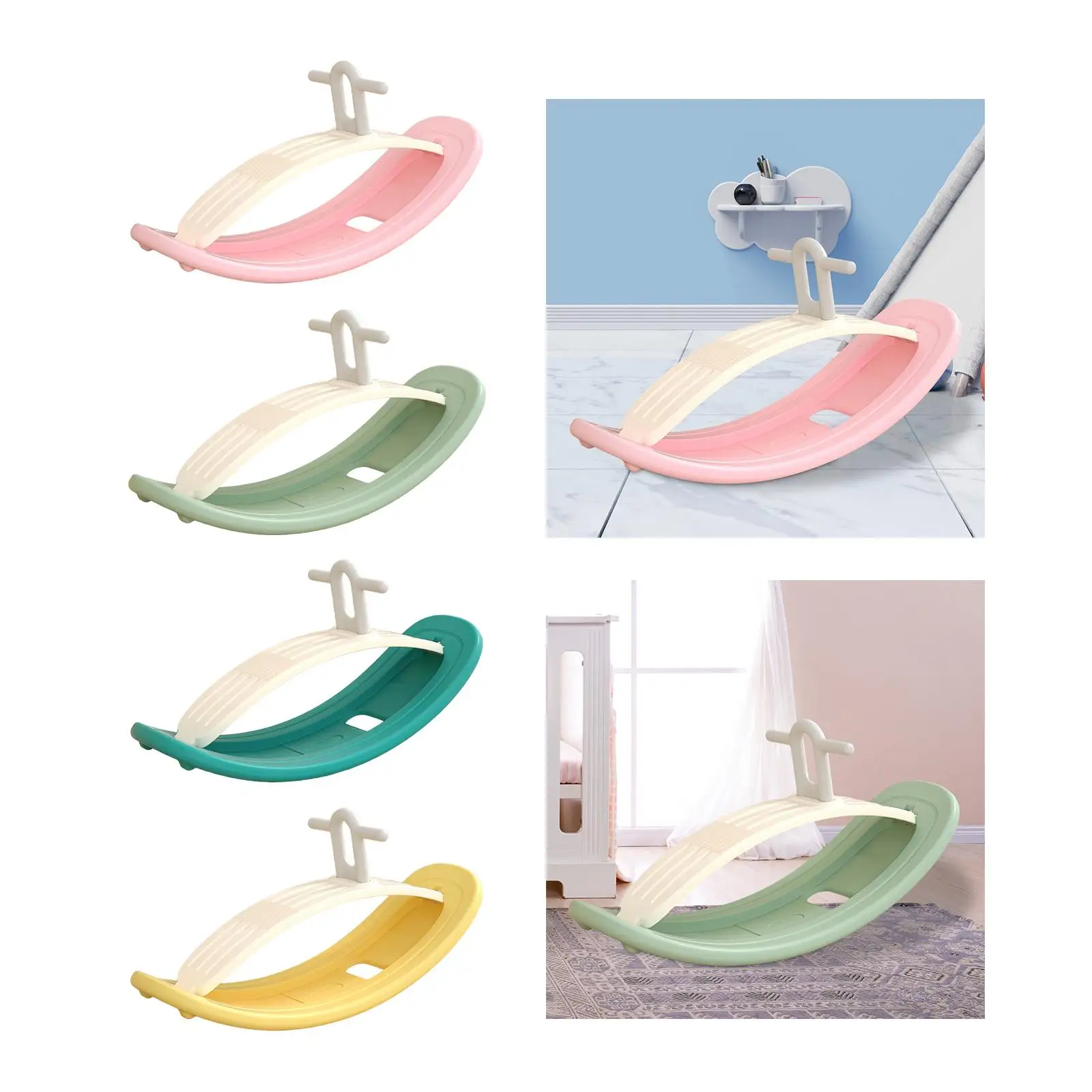 Детская балансировочная доска-качалка игрушка для верховой езды занятий спортом