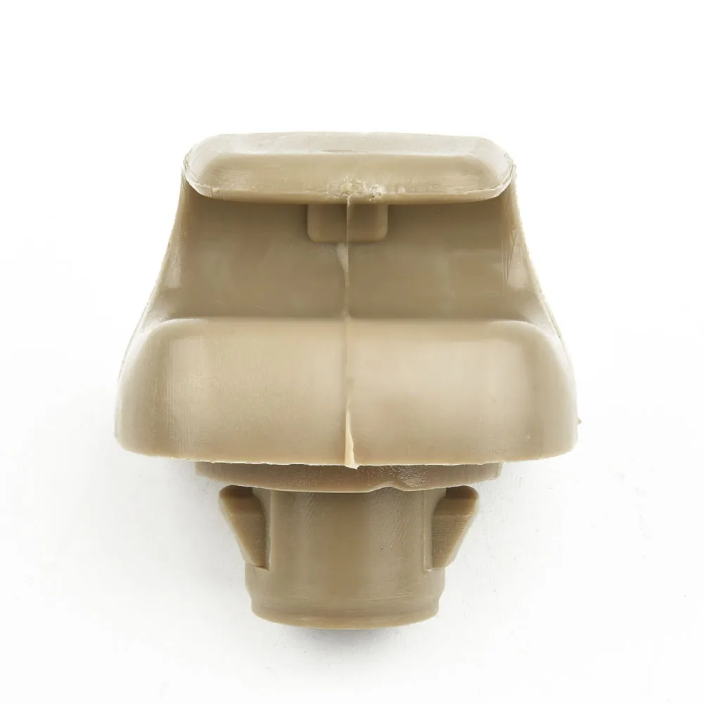 

2pcs Sun Visor Bracket Clip Accessory For Nissan Pathfinder 06-12 Frontier 05-17 Gray Durable