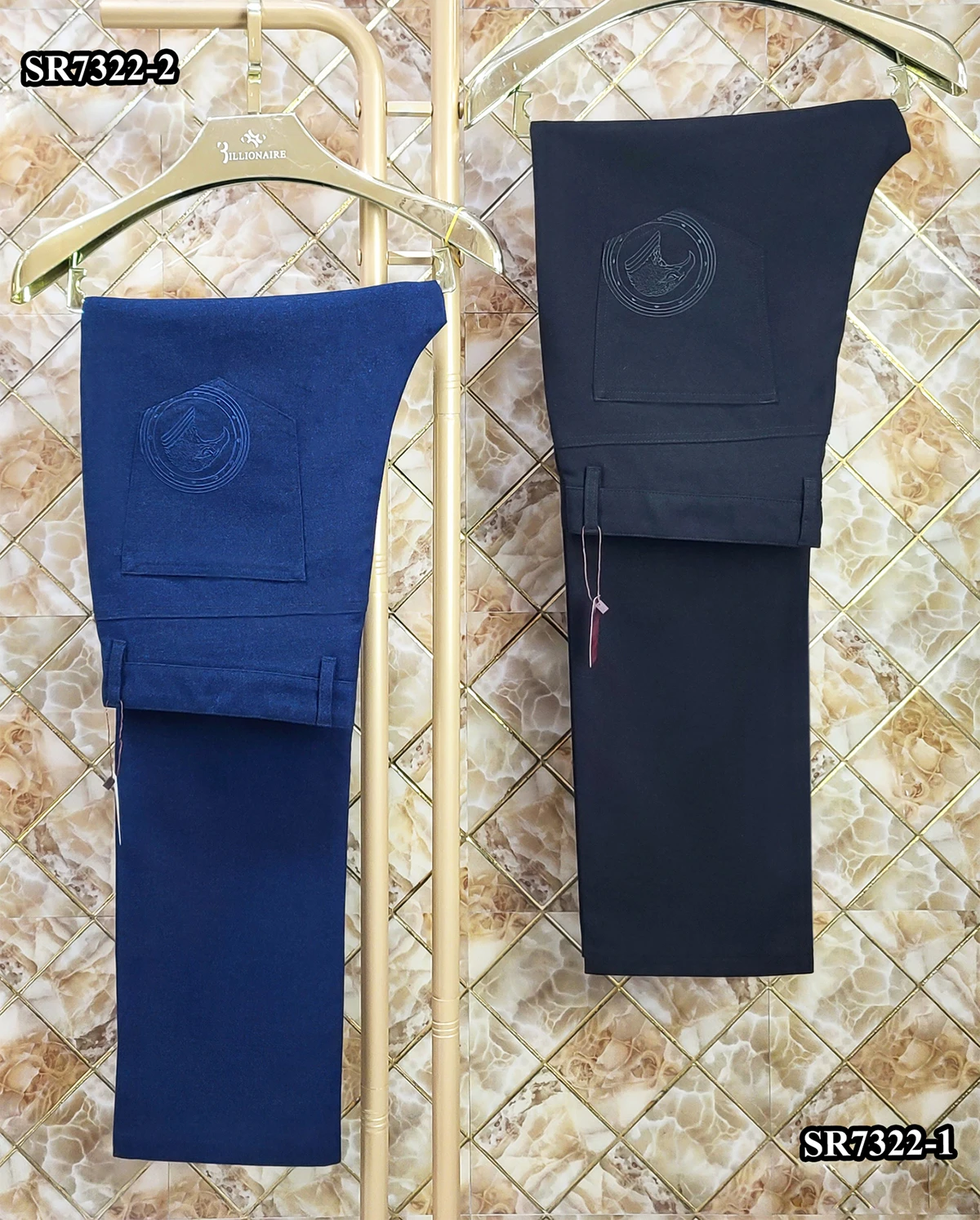 

Мужские брюки из кашемира, большие размеры 31-40