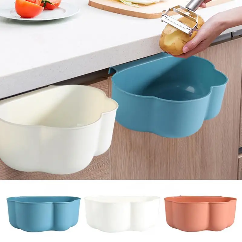 

Kitchen Cabinet Door Hanging Trash Garbage Bin Can Rubbish Container Household Cleaning Tools Waste Bins